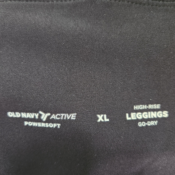 Old Navy Black Leggings - Picture 3 of 5